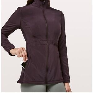 Lululemon Athletica round trip  Purple Utility Jacket